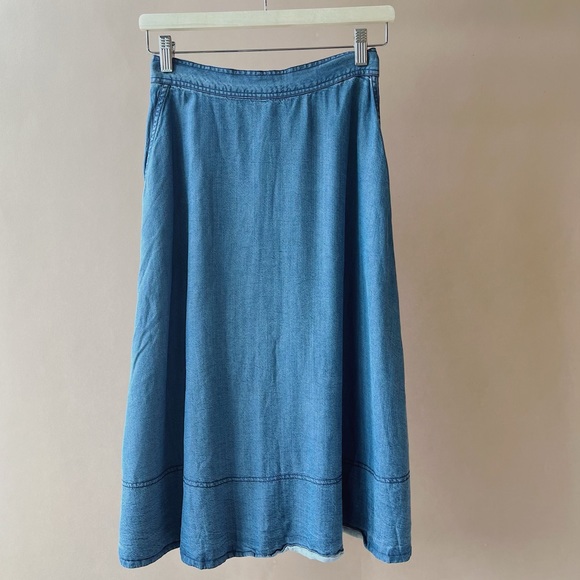 Midi Length Denim Skirt from Aritzia - Picture 4 of 4